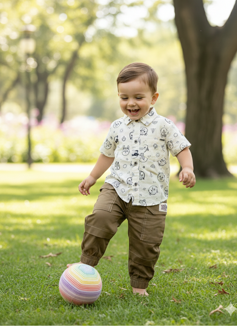 Conjunto de dos piezas (Camisa y Pantalón)