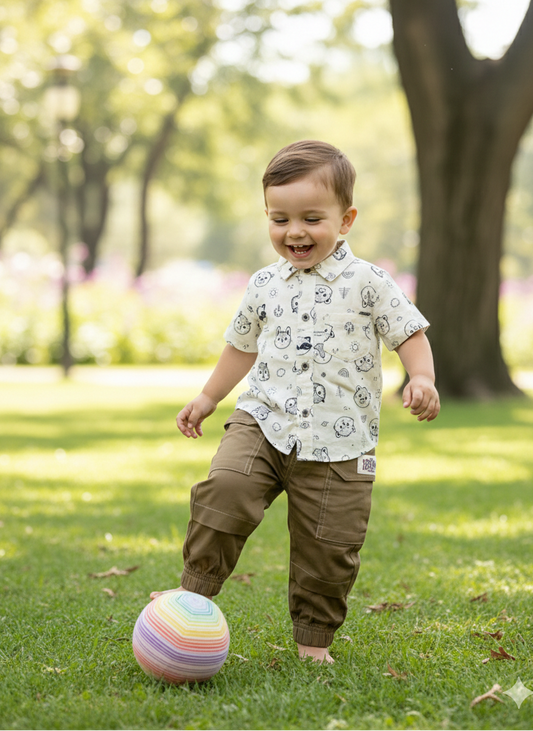 Conjunto de dos piezas (Camisa y Pantalón)